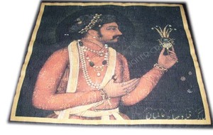 Housse de coussin carrée Lowellcraft en coton 100% tricoté, imprimée numériquement, avec fermeture éclair magnétique - Design moderne pour - Product Image 2