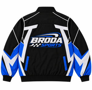 NASCAR <b>Racing</b> <b>Jacket</b> Winter Plus Size Premium Quality Cotton Material Own Branding Logo Patches Custom <b>Racing</b> Apparel - Product Image 3