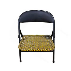 Ensemble de 4 chaises de jardin en rotin - Product Image 6