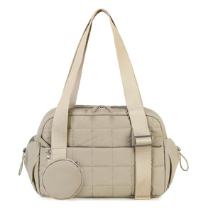 Wholesale Small Padded <b>Travel</b> <b>Duffel</b> <b>Bag</b> Casual Fitness Crossbody Handbag for Women - Product Image 2