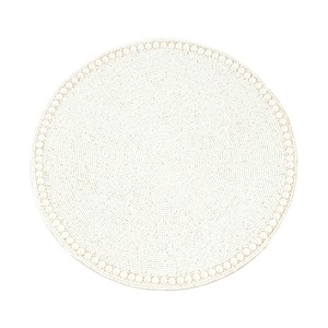 Premium Handcrafted Glass Beaded Round Placemat Decorative <b>Table</b> <b>Mat</b> For Dining Events And Home Decorative Dining <b>Table</b> <b>Mat</b> - Product Image 6
