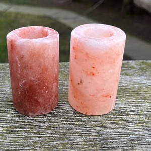 Verres à shot rustiques en sel rose de l'Himalaya, sculptés à la main en pierre, pour bars, fêtes, restaurants, événements et maison - Product Image 3