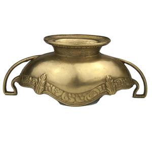 El lujoso tazón de latón de color dorado crea una experiencia gastronómica cálida y acogedora. - Product Image 6