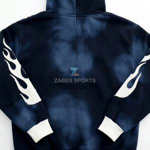 เสื้อฮู้ดซิปเต็มตัวผู้ชาย พรีเมียม OEM ODM ผ้าฝ้ายนุ่ม ขนหนูหนา รับทำโลโก้ เสื้อผ้าฤดูหนาว - Product Image 5
