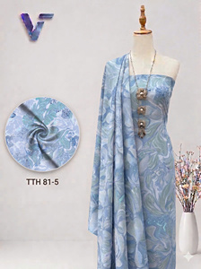 Tela de Chifón con Estampado Floral, Modelo 8027, 100% Poliéster, 58/60 Pulgadas, Ligera, Transpirable, 60GSM, para Prendas de Mujer - Product Image 1