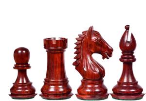 ตัวหมากรุกพรีเมียม Derby Knight Staunton ขนาด 4.1 นิ้ว ทำจากไม้บัดโรสวูดและไม้บ็อกซ์วูด พร้อมกล่อง ในราคาที่ดีที่สุด - Product Image 3