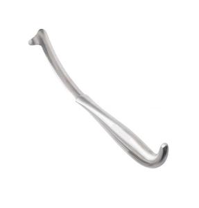 Instrument de chirurgie maxillo-faciale, type Bauer, crochet intra-oral gauche, 21 cm, acier inoxydable, rétracteur en forme de sigaume, CE, manuel, par Dentavex - Product Image 4