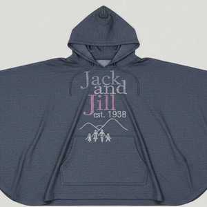 Sudadera con Capucha Oversize Jack and Jill para Mujer, Estilo Capa Casual, Holgada y Cómoda, Top de Moda - Product Image 3