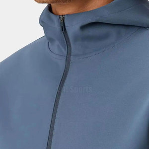 เสื้อฮู้ดซิปครึ่งตัวผู้ชาย ดีไซน์ล่าสุด ผลิตในปากีสถาน สไตล์สตรีท ขายส่งเสื้อฮู้ดซิปครึ่งตัว - Product Image 5