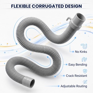 Manguera de Desagüe para Lavadora Automática, Fabricada en India, Flexible, Duradera, de Repuesto, para Descarga de Agua, en Venta - Product Image 3