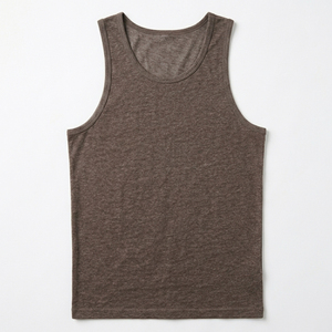 Unisex Cotton Muscle Tank Top Lightweight Gym & Fitness Vest Bulk Wholesale Supplier - Product Image 5