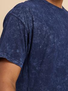 Conjunto de Verano de Dos Piezas para Hombre con Logotipo Personalizado, Camiseta y Pantalones Cortos con Lavado Ácido - Product Image 4