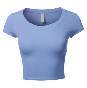 Top Corto para Mujer, Diseño Más Demandado, Precio Razonable, Transpirable, Antiarrugas, Top Corto para Mujer con las Últimas Telas - Product Image 1