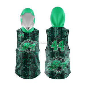 Uniformes de football américain 7v7 personnalisés, nouveau design, en spandex/polyester, séchage rapide, antibactériens, avec shorts, vente en gros, meilleur maillot 7 sur 7 - Product Image 2