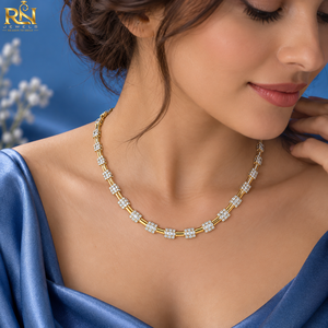Collier avec pendentif en diamant de laboratoire taille baguette, couleur DEF, clarté VVS2 |   Bijoux fins en or massif 9K 14K 18K de qualité supérieure, coupe excellente, unisexe - Product Image 4