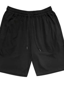 Men's Solid Hooded Sleeveless Vest Shorts Set Black French Terry 100% Cotton Anti-Pilling Quick Dry Sporty Summer Casual 2Pcs - Product Image 4