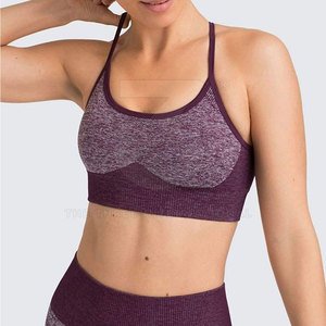 Conjunto de Yoga de 2 Piezas para Mujer, Spandex/Nailon, Transpirable, Ecológico, Cómodo, Elástico, Ropa Deportiva para Entrenamiento de Yoga - Product Image 5
