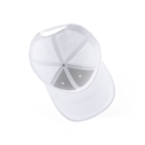 Gorra Deportiva Impermeable y Transpirable con Logotipo Personalizado, 6 Paneles Estructurados, Orificios Cortados con Láser, Cierre a Presión, para Golf de Verano - Product Image 5