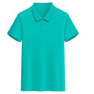 Polo CVC à manches courtes et col rabattu pour enfant, grande taille, personnalisable avec logo brodé, prix usine Chine Bangladesh, OEM - Product Image 3