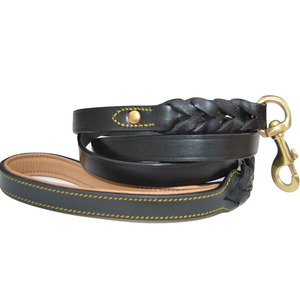 Handmade Leather <b>Braided</b> Dogs pet Collars suitable for training walking and outdoor adventures in reasonable price - Product Image 1