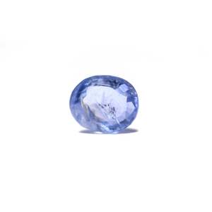 Certified Natural Blue Sapphire 5.1 Carat Oval Cut Loose Gemstone for Fine Jewelry - Product Image 1