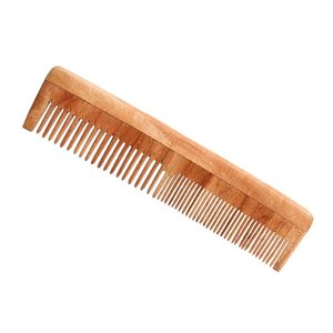 Peine de madera hecho a mano con textura natural, herramienta ecológica para desenredar el cabello, peine de madera de Neem, suministro al por mayor a precios competitivos - Product Image 4