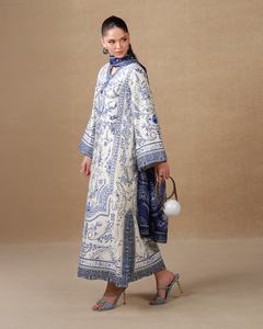 Robes décontractées pakistanaises et indiennes de qualité supérieure pour femmes, Nouveautés 2026, Salwar Kameez en tissu Lawn, ODM 2010 - Product Image 5