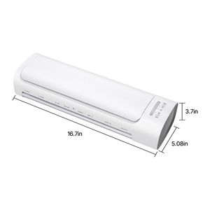 Laminatrice Termica Rapida Caldo/Freddo in 1 Minuto per Formati Max A3 A4 A5 A6, Spessore Carta 3-5 Mil - Product Image 5
