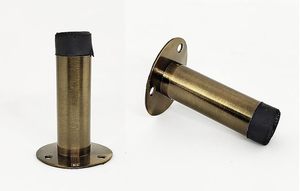 Butée de porte silencieuse en acier inoxydable de qualité supérieure avec coussinet en caoutchouc antidérapant pour la maison et le bureau - Product Image 5