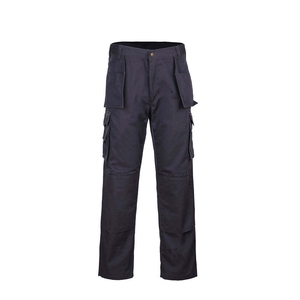 Pantalon de travail haute visibilité personnalisé, vêtements de travail réfléchissants, pantalon cargo, uniforme industriel, OEM ODM, pantalon de travail multi-poches - Product Image 1