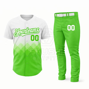 Ensemble personnalisé de maillots et pantalons de softball rayés, vêtements de sport professionnels, broderie, logo imprimé, tenue d'équipe complète - Product Image 5