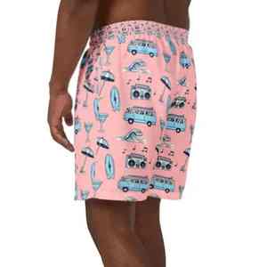 Pantalones Cortos Deportivos de Poliéster con Impresión por Sublimación Completa y Logotipo, Venta Especial, Variedad de Diseños Gráficos, Pantalones Cortos Casuales - Product Image 5