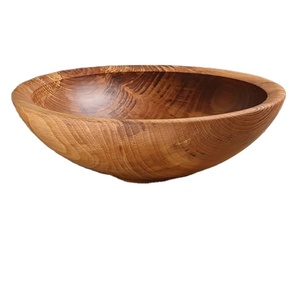 Combinación de cuencos redondos nórdicos de madera para ensaladas de frutas, cuencos para mezclar y cuencos para servir arroz/sopa, regalos de navidad - Product Image 1