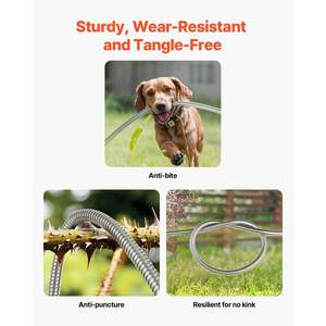 Manguera de Jardín de Acero Inoxidable Resistente a la Oxidación de 60 Metros, Boquilla de 10 Funciones, Flexible, Ligera y Anti-Torceduras - Product Image 3