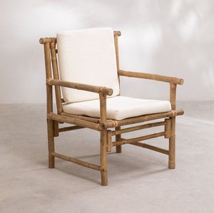Vintage Boho <b>Folding</b> Bamboo Chair <b>Set</b> Garden Chairs Outdoor Patio Decor For Home Hotel Bamboo Furniture Made in Vietnam - Product Image 1