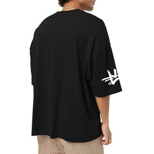 Breathable Quick Dry 100% Cotton Eco-Friendly Men Oversized Crop Boxy T-<b>Shirt</b> with Canvas Fabric Summer Wear - Product Image 4