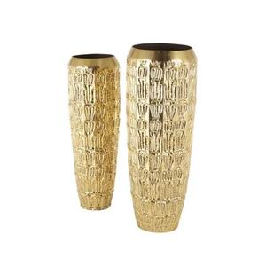Florero Moderno de Metal Martillado con Diseño Moderno, Colores Personalizables, Base Antideslizante, Decoración Ligera para Mesa - Product Image 6