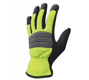 Custom Polyester Mechanic Work <b>Gloves</b> Cut Resistant TPR Impact Safety <b>Gloves</b> <b>Touchscreen</b> Tactical Industrial Automotive - Product Image 4