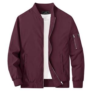 Chaqueta Bomber de Nailon Cortavientos, Forro de Malla Protectora Resistente, Estilo Deportivo de Primera Calidad, Ropa Bomber, Equipamiento Urbano, Venta al Por Mayor - Product Image 4