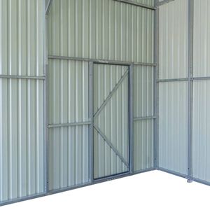 Garage in Metallo 30FT X 40FT, Altezza 11FT, Doppie Porte Frontali, Punto Alto 17FT, 1260 Sq Ft, per Carport, Officina, Casetta di Deposito TMG MS3040 - Product Image 6