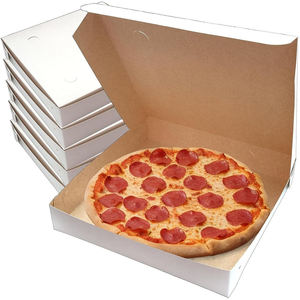 Cajas de Pizza de Tamaño Personalizado, Cartón Corrugado, Proveedor de Empaques Ecológicos al por Mayor - Product Image 5