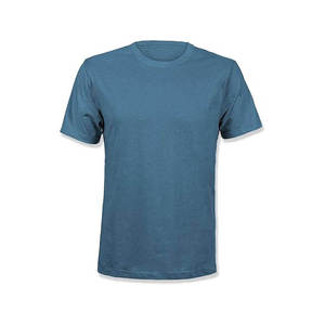 เสื้อยืดคอกลมแขนสั้นผู้ชายสีเบอร์กันดี ผ้าฝ้าย ทรงปกติ สีพื้น สไตล์ลำลอง สตรีทแวร์ พิมพ์ลายโลโก้ดิจิทัลด้านหน้า - Product Image 4