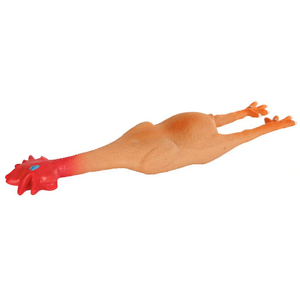 ของเล่นไก่ลาเท็กซ์ 47 ซม. มีเสียงสำหรับสัตว์เลี้ยง ของเล่นมีเสียงบีบ - Product Image 2