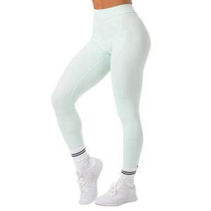 กางเกงโยคะผู้หญิงทรงวีเอวสูง ผ้าถัก แห้งเร็ว ยืดหยุ่น เหมาะสำหรับออกกำลังกายในฟิตเนส - Product Image 3