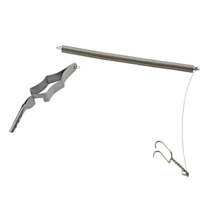 Retractor de Gancho de Resorte de Alta Calidad RAICES Enterprices, 31 cm, Pinza de Doble Punta, Instrumento con Certificación CE Clase I para Neurocirugía - Product Image 1