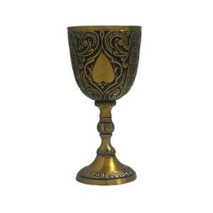 Juego de 2 Copas de Latón, Copas de Vino Medievales para Decoración Renacentista y Entretenimiento en Ocasiones Especiales - Product Image 6