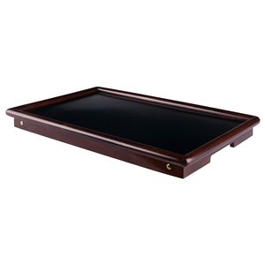Ambra Outdoor Furniture Bandeja Desayuno en Nogal y Negro - Product Image 1
