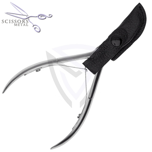 Coupe-ongles à double ressort en acier inoxydable extrêmement tranchant 10 cm, coupe-cuticules, logo personnalisé, éliminateur de peaux mortes pour les doigts, pas cher - Product Image 2