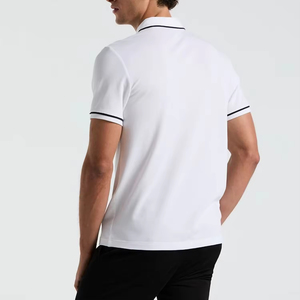 Camiseta de Golf para Hombre, Personalizada con Logotipo, 100% Algodón Tejido, Bordada, de Secado Rápido, Alta Calidad, Fabricante OEM ODM, 220g - Product Image 2