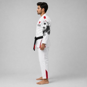 Uniforme de karaté durable modèle 2026, doté d'un tissu léger, de coutures renforcées, offrant une grande liberté de mouvement et un confort durable. - Product Image 4